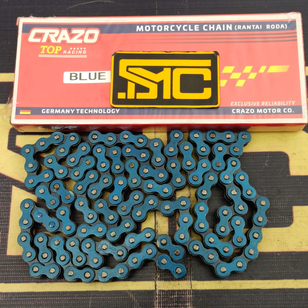 Jual Rantai Roda Motor / Motorcycle Chain 415HG 130L / 415 - 130 Warna ...