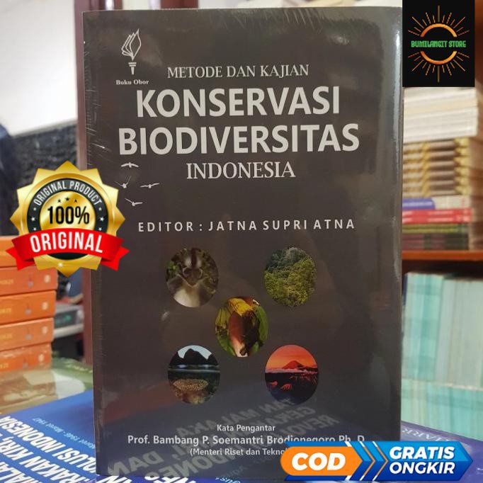 Jual Metode Dan Kajian Konservasi Biodiversitas Indonesia - Jatna ...