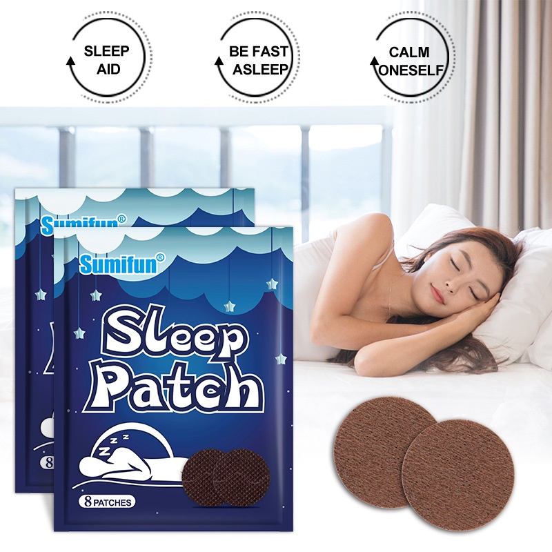 Jual Sleeping Patch Natural Sticker isi 8 PCs / Sleep Topical Patch ...