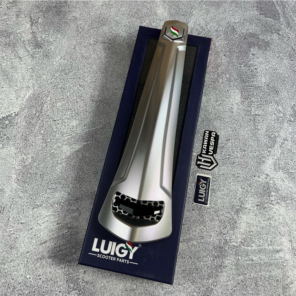 Jual Horn cover Dasi Luigy Allumunium CNC for Vespa Sprint Primavera