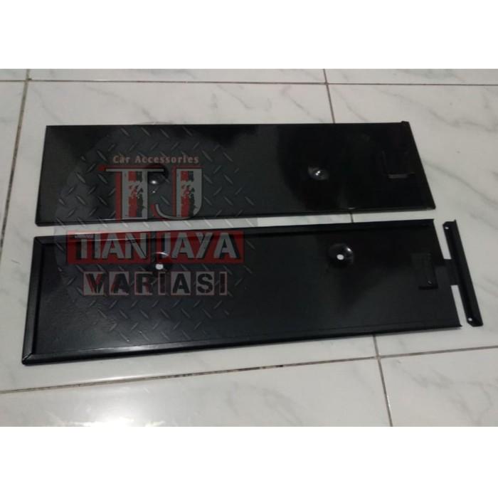 Jual Tatakan Dudukan Plat Nomor Mobil Model Pejabat Slip On Samping