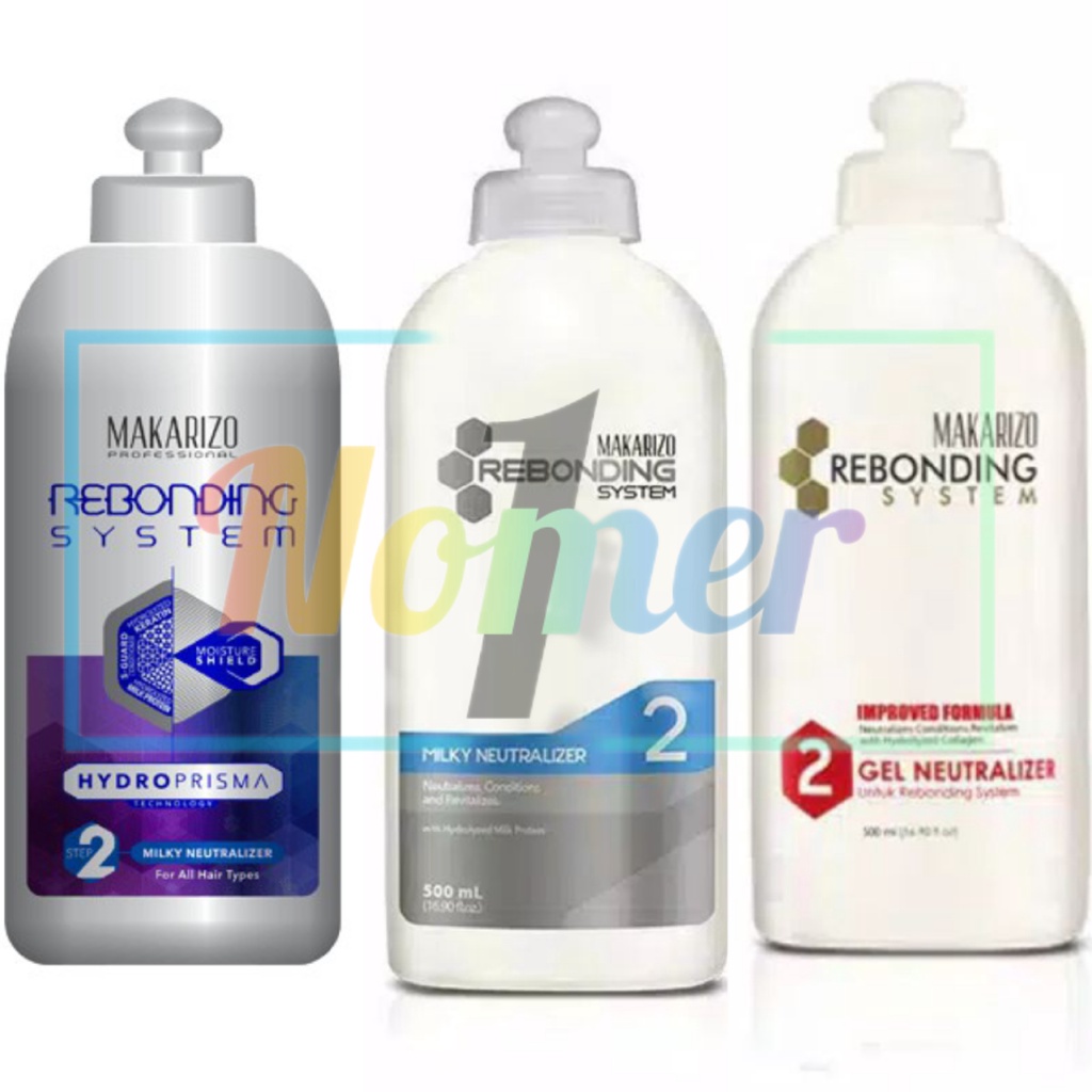 Jual Makarizo Rebonding System Netralizer Gel / Milky 500ml Netral ...