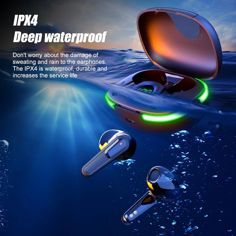 Air Pro 80 Wireless Bluetooth Earphone TWS headphone Touch Control 9D Stereo Headset with Mic Sport Earphone LED Display Earbuds