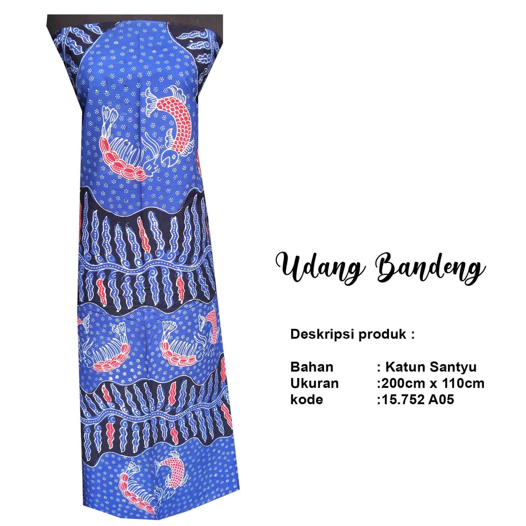 Jual Batik Tulis Motif Khas Sidoarjo Batik Motif Udang Bandeng Seragam Kerja Seragam