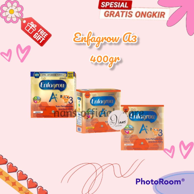 Jual Mead Johnson Enfagrow A+ 3 400gr Madu / Vanila / Original Susu