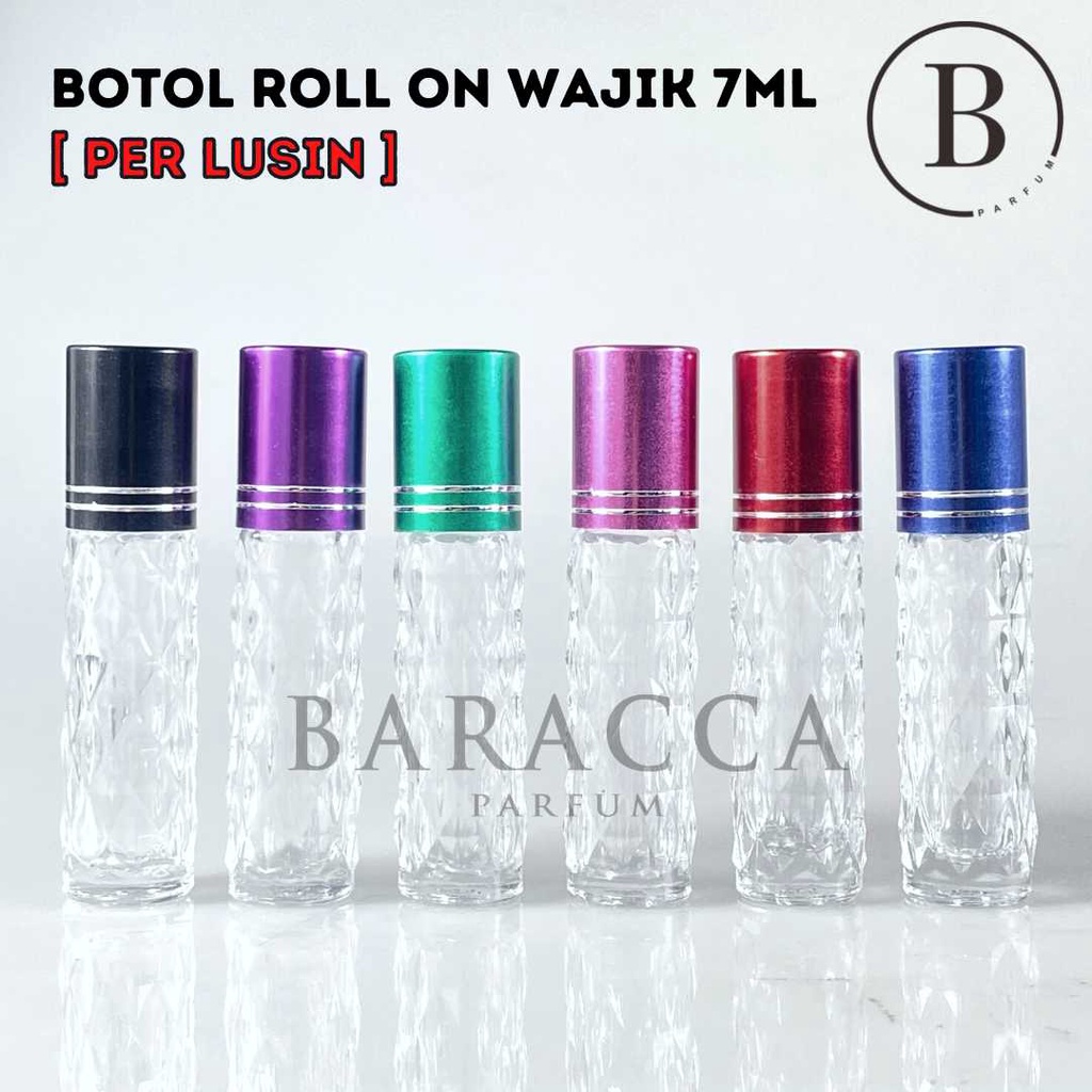 Jual Botol Parfum Roll On Wajik Warna 7ml Botol Parfum Kosong Roll On Wajik Botol Roll On 3950