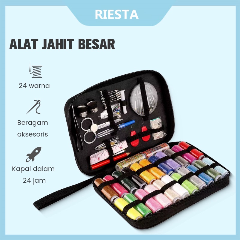 Jual Set Alat Jahit 97Pcs Jumbo Set Sewing Kits Set Alat Jahit Mini