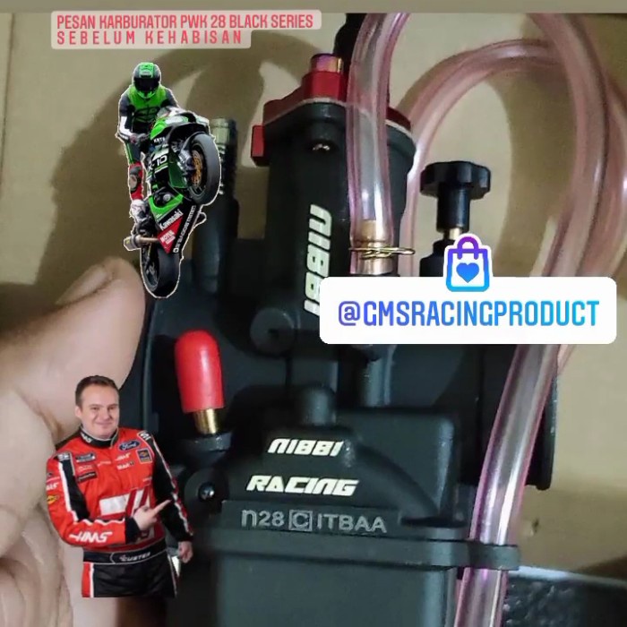 Jual Karburator Pwk 28 Nibbi Racing [ Black Edition ] | Shopee Indonesia