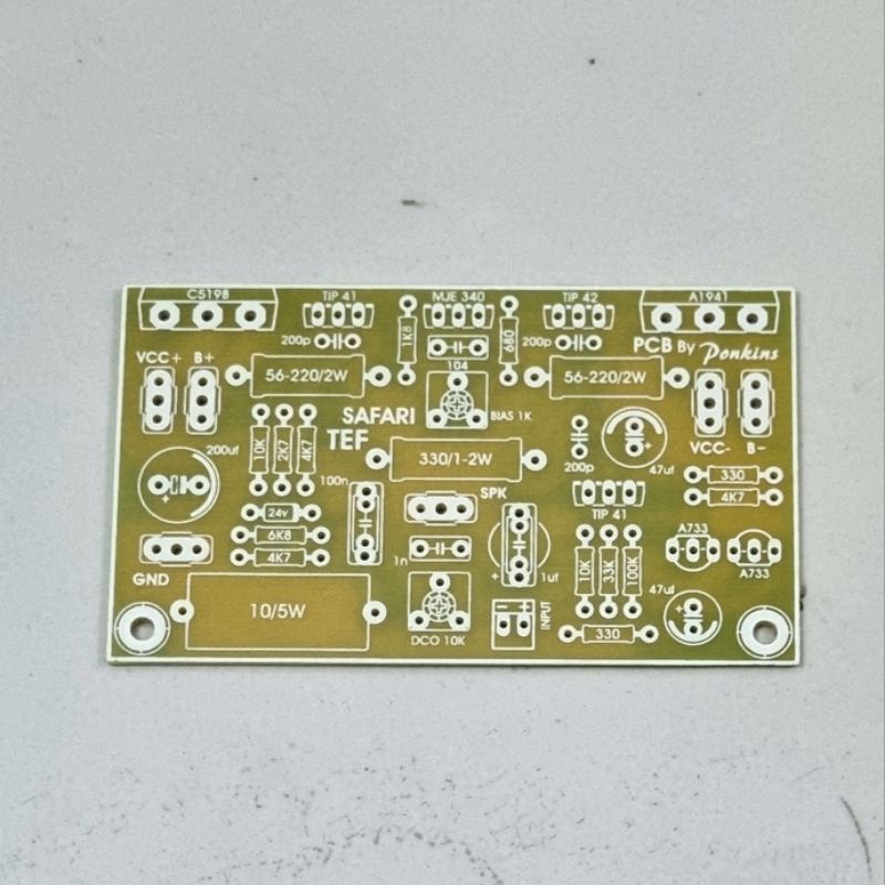 Jual PCB Power Safari Tef Bias Servo Fiber FR4 Fiberglass | Shopee