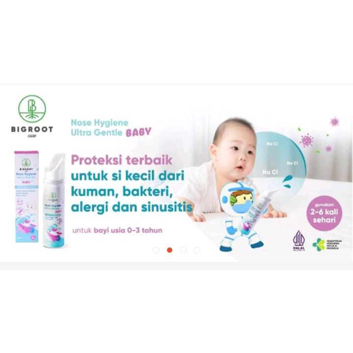 Jual Nasal Spray Pencuci Hidung Bayi Bigroot Nose Hygiene Ultra Gentle