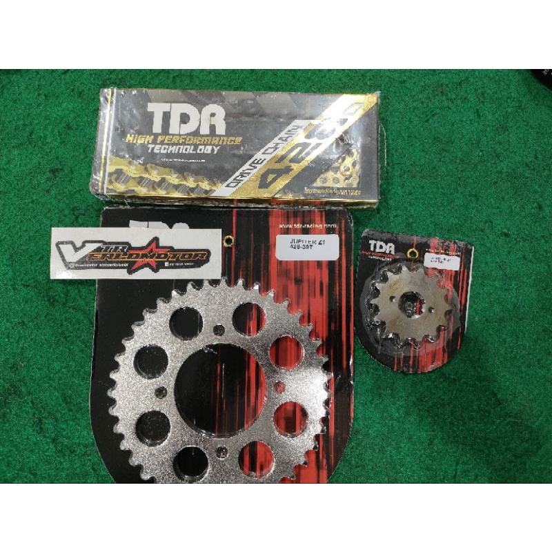 Jual gear set tdr 428 jupiter z1/zr Shopee Indonesia