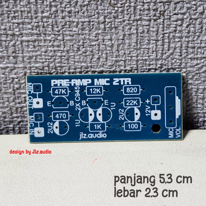 Jual A628 PCB PRE AMP MIC 2 TRANSISTOR 2 TR | Shopee Indonesia