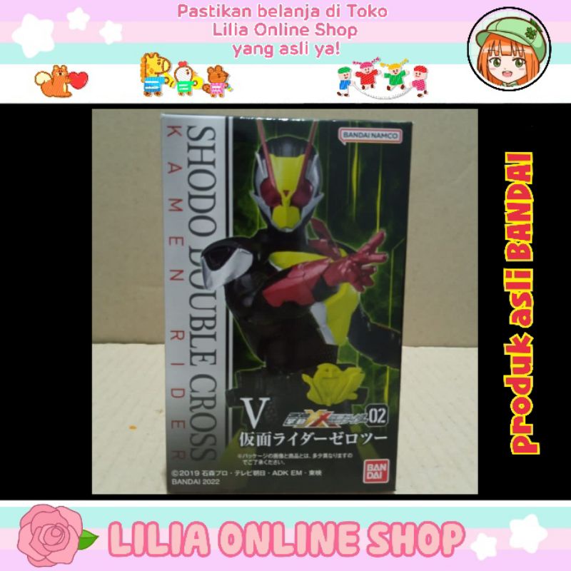 Jual SHODO XX / SHODO DOUBLE CROSS KAMEN RIDER ZERO-TWO (BANDAI) Zero ...