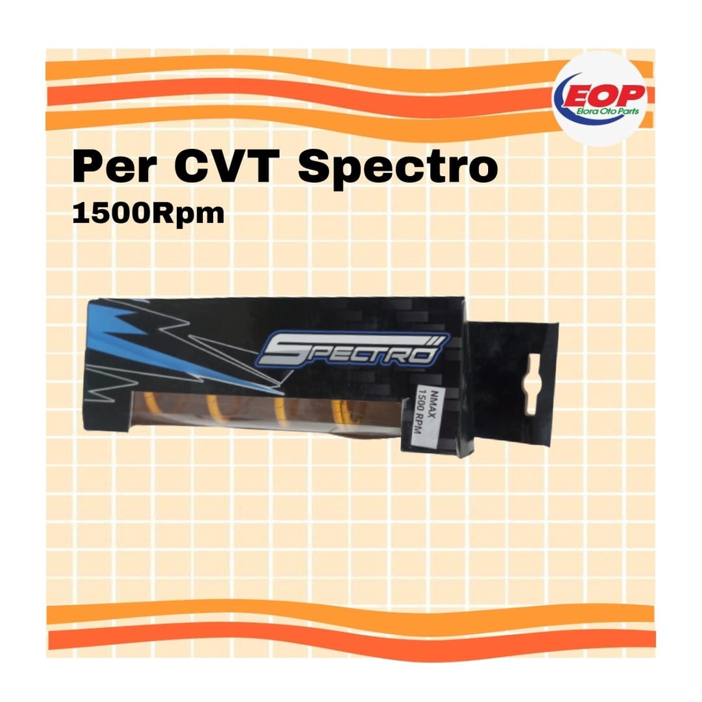 Jual PER CVT SPECTRO BEAT SCOOPY VARIO PCX NMAX AEROX 1500 RPM ORIGINAL ...
