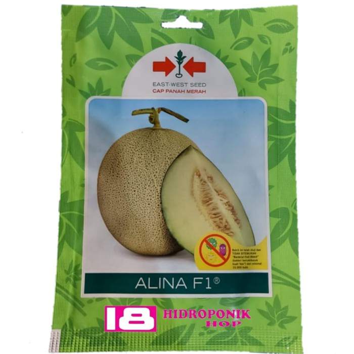 Jual ELV32 benih/seed/biji/bibit MELON ALINA F1 CAP PANAH MERAH 1190 ...