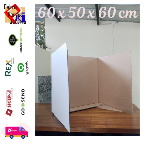 Jual Bilik suara uk 60x50x60 Cm ( 3 PCS ) | Shopee Indonesia