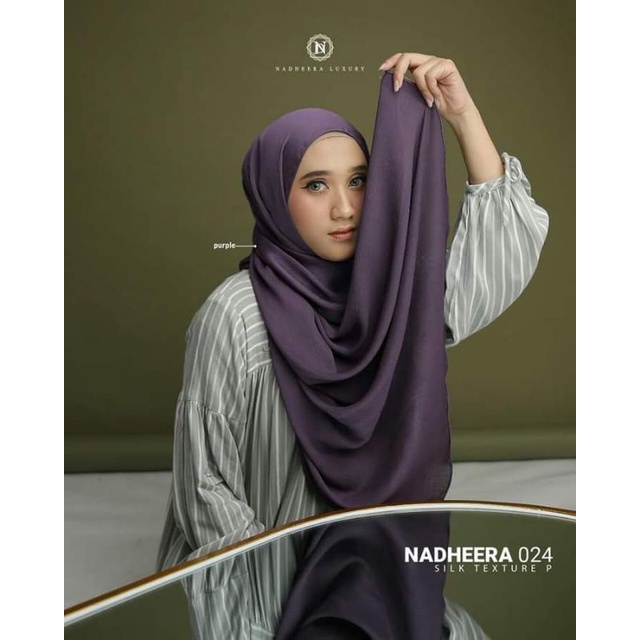 Jual NADHEERA 024 PASHMINA MEWAH ND 024 ORI BY NADHEERA LUXURY || CIEKO ...