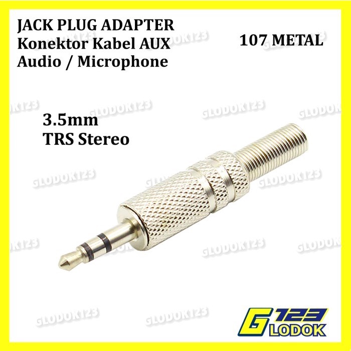 Jual Jack Jek Mini Stereo 3.5 MM Male High End Audio Sound Plug ...