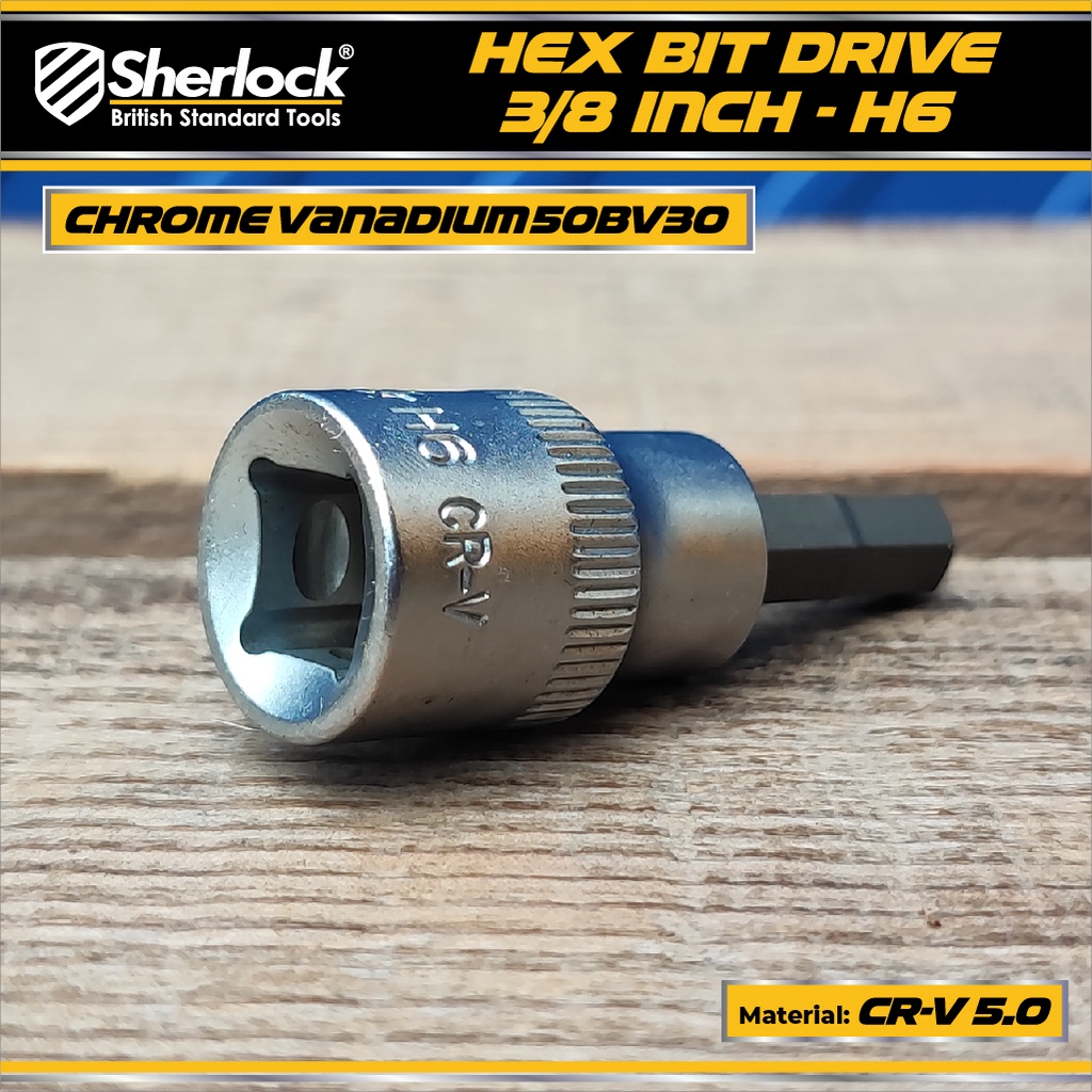 Jual Sherlock Mata Kunci Sok Socket Drive 3/8 