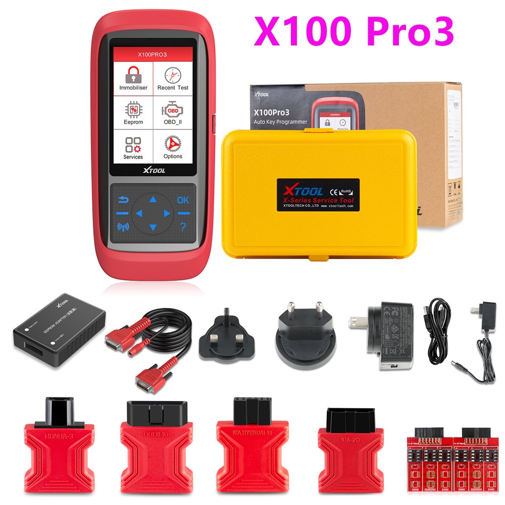 Jual XTOOL X100 Pro3 Professional Key Programmer Free Update OBD2 Car