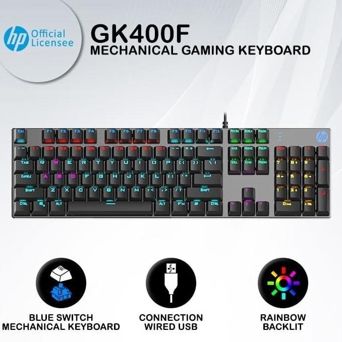 Jual HP GK400F GAMING MECHANICAL KEYBOARD [ORIGINAL] Shopee Indonesia