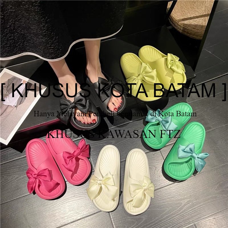 Jual KHUSUS KOTA BATAM DDMgalery Sandal Slop Pita Besar Jelly