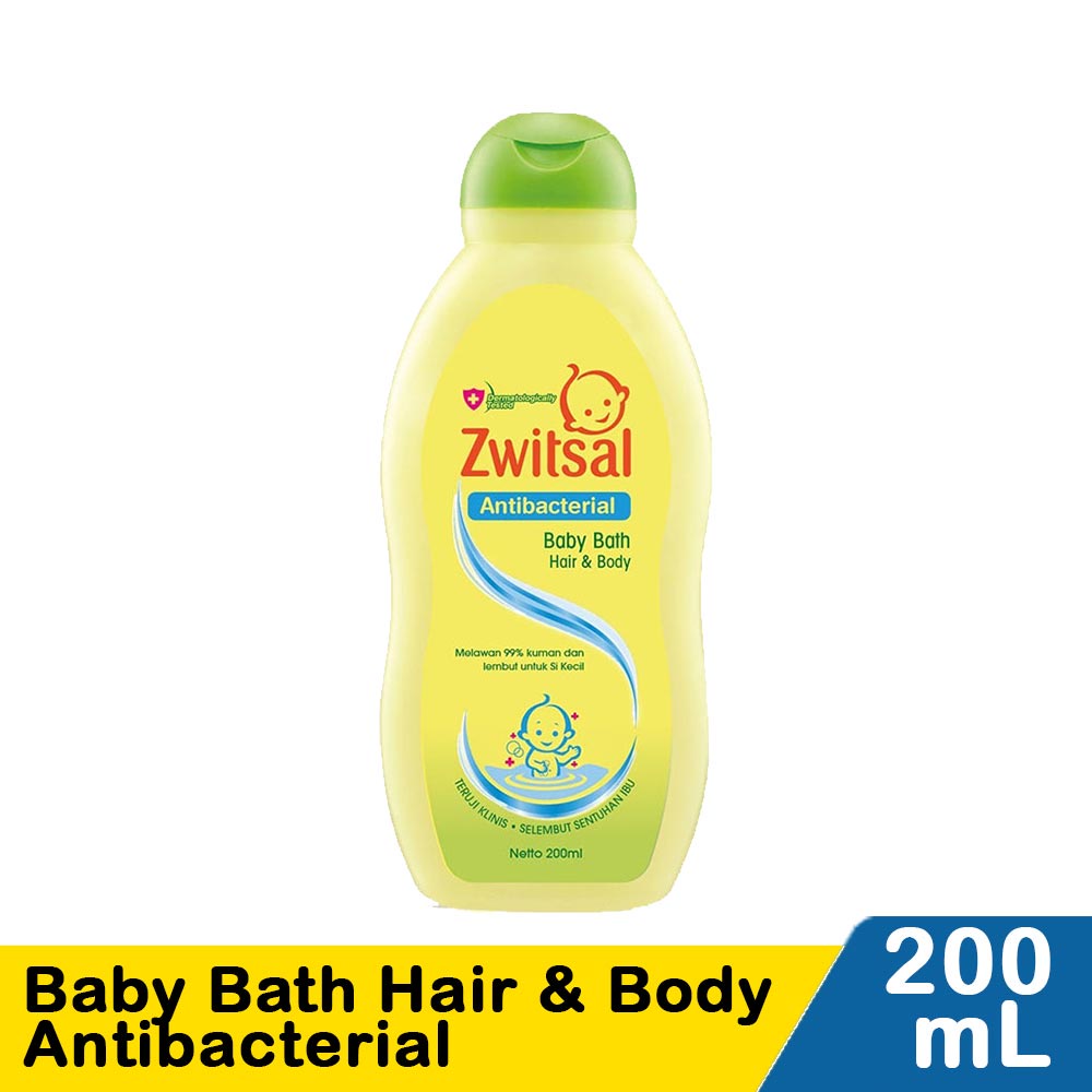 Jual Zwitsal Hair & Body Bath 200ML All Varian | Shopee Indonesia
