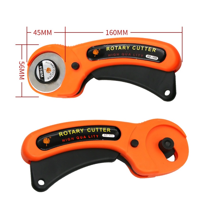 Jual 45mm Roller Rotary Cutter/Cutter Putar Alat pembuat tanda sobek ...