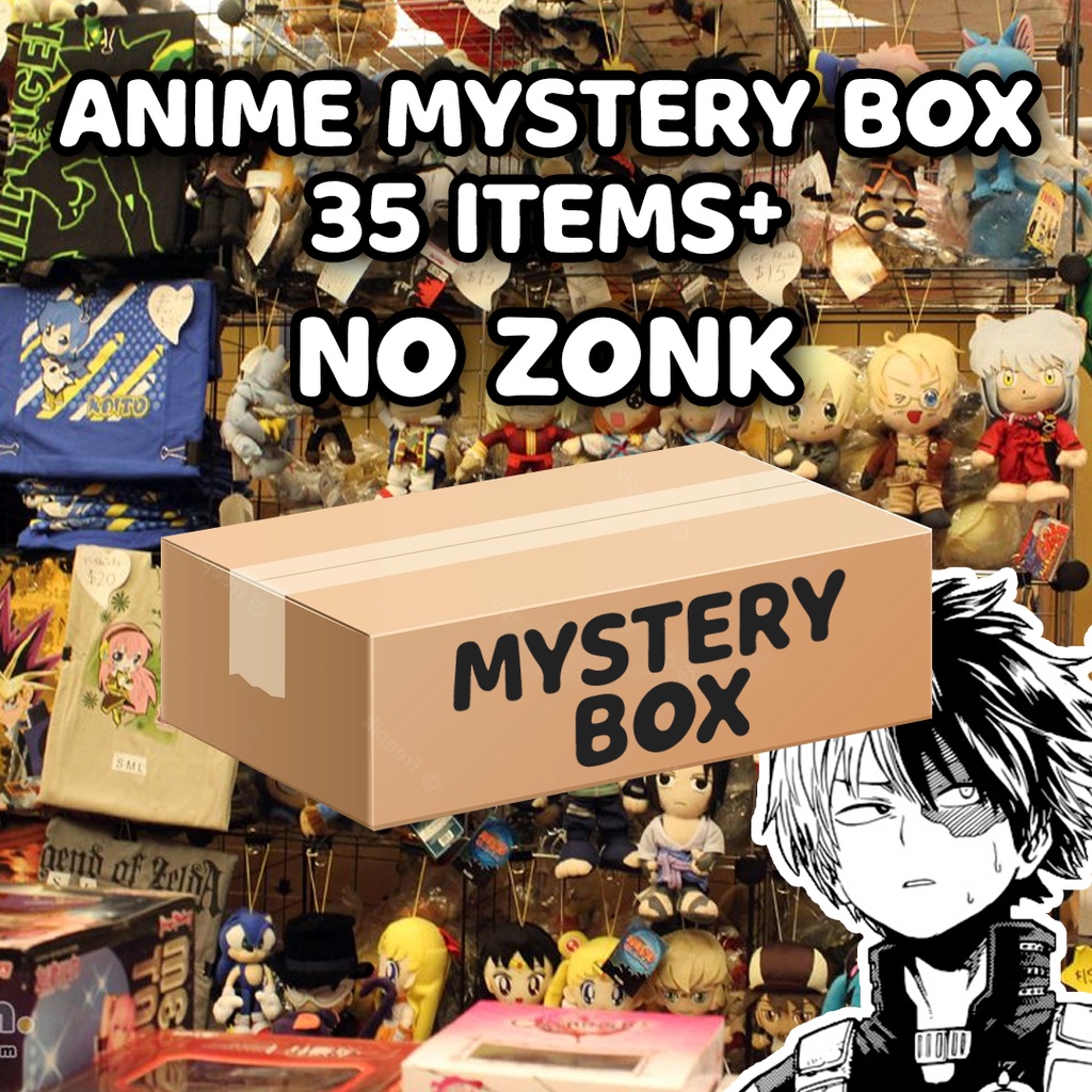 Jual Mystery Box Anime TERMURAH Anime Mystery Box Largest Box 35