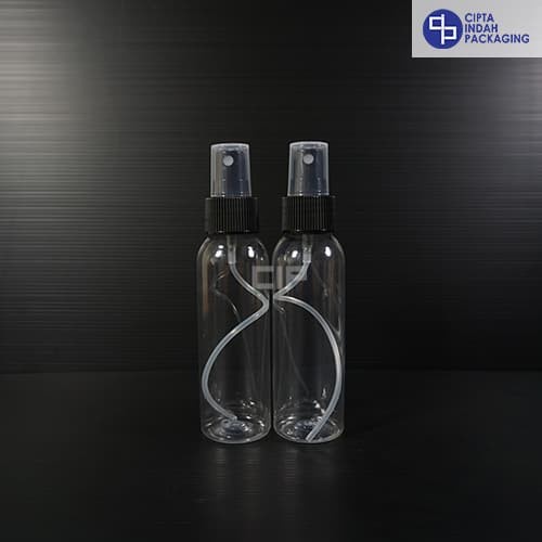Jual Botol spray 100 ml bening - tutup hitam | Shopee Indonesia