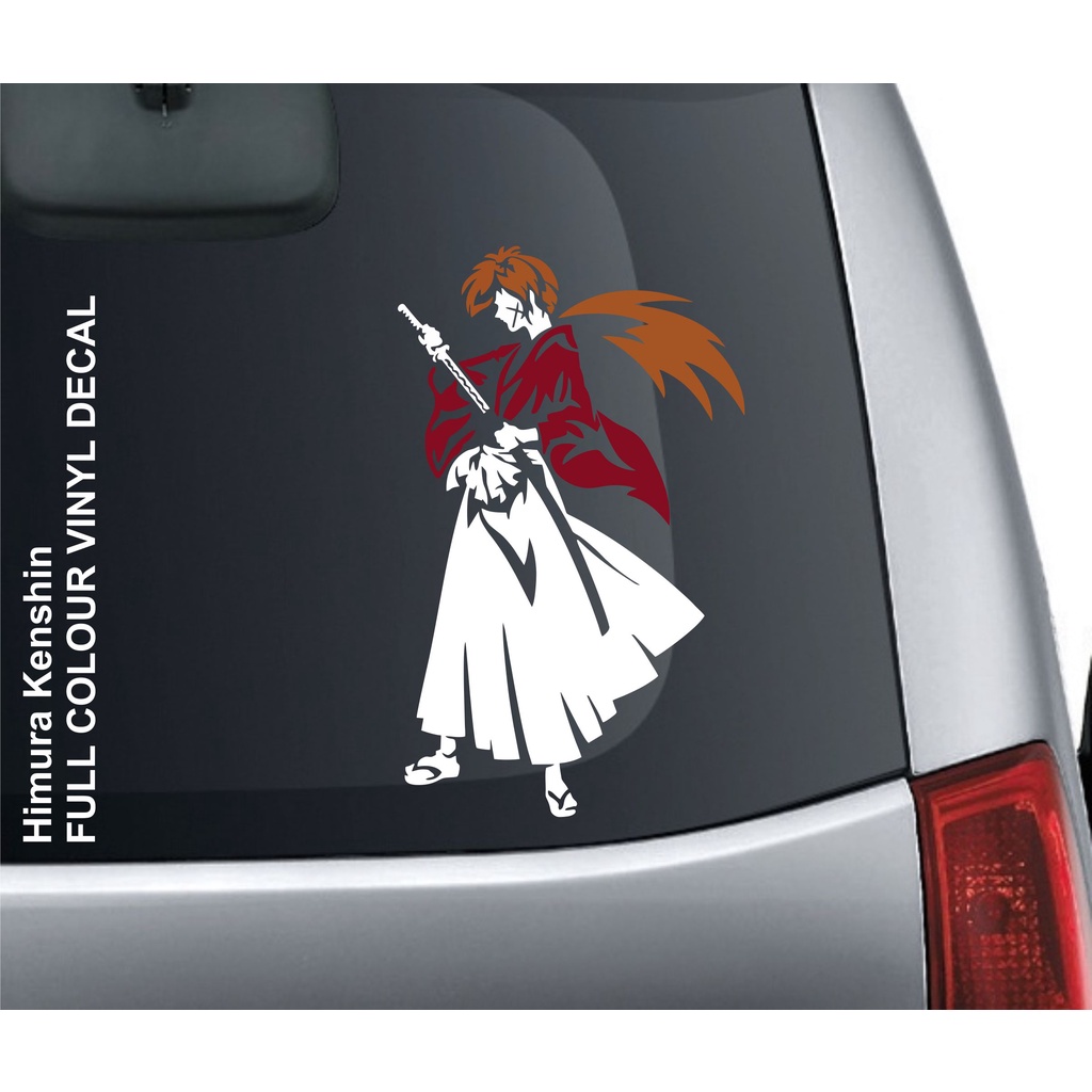 Jual Sticker Cutting Himura Kenshin Samurai X Anime Manga | Shopee ...