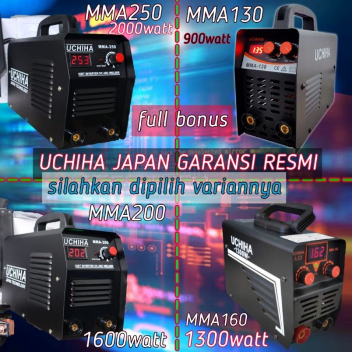 Jual Generator Mesin Las Uchiha Tig Argon Japan Mma