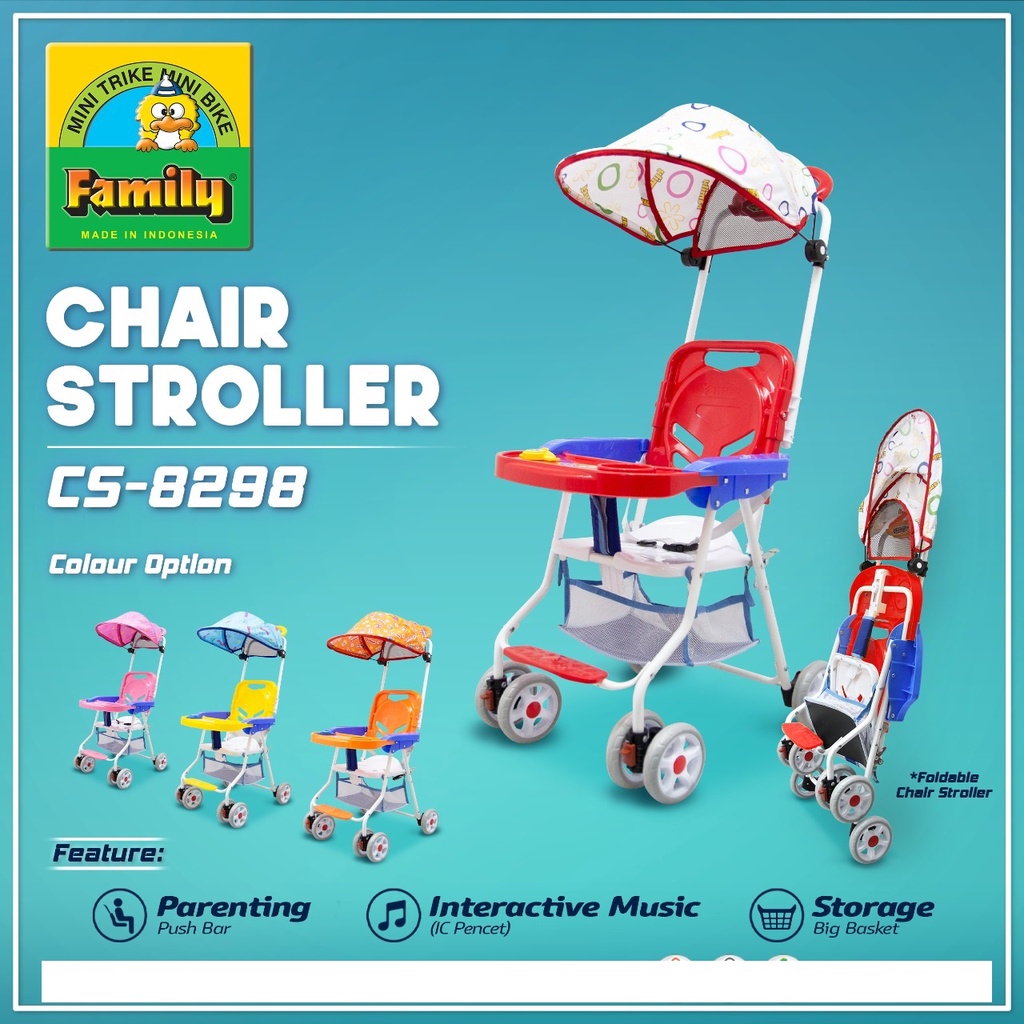 Bazar Sepeda Kursi Stroller Kursi Makan Baby Chair Family 8298