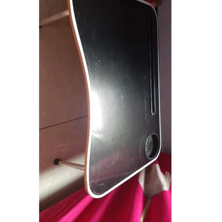 Jual MEJA LAP / MEJA BELAJAR LIPAT LAP DAN TEMPAT GELAS POLOS / TANPA ...