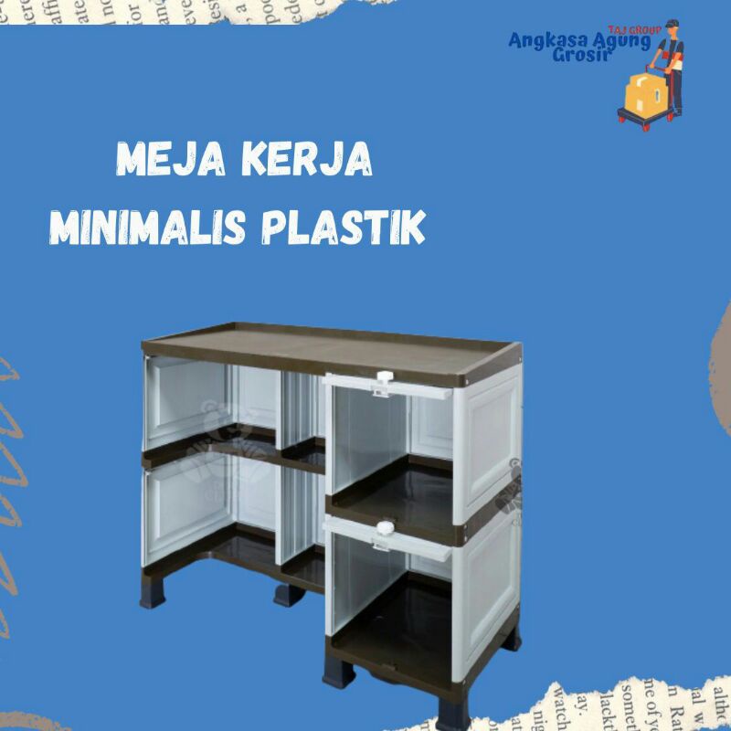 Jual MEJA CLUB SOHO-I Meja Kabinet Pastik Dengan Laci Meja Plastik ...