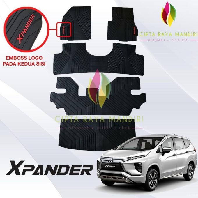 Jual Karpet Karet Lantai Mobil Full Set Mitsubishi Xpander Shopee