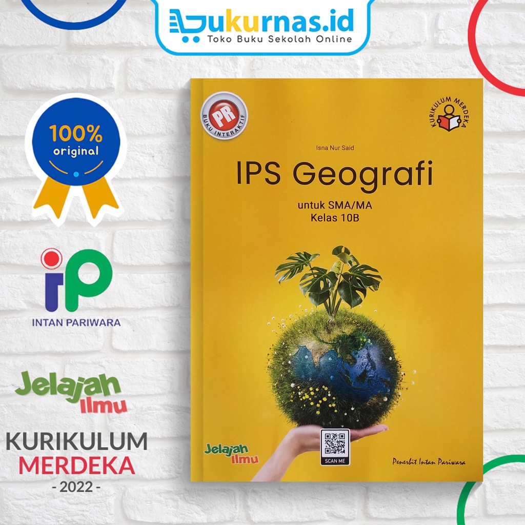 Jual Buku PR Interaktif IPS Geografi SMA Kelas 10 Semester 2 ...