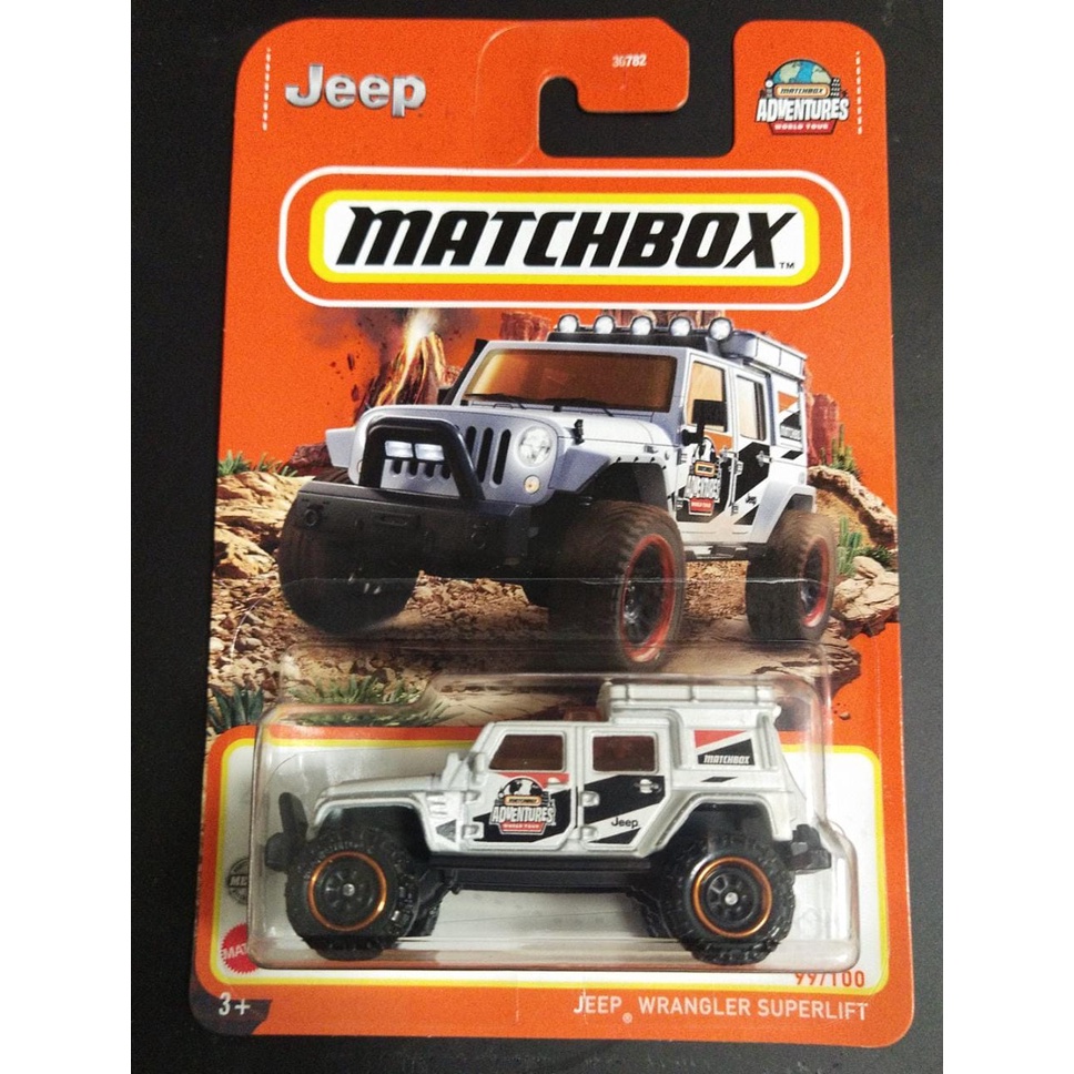 Matchbox Jeep Wrangler Superlift 1/64 kisautó vásárlás a Játékshopban