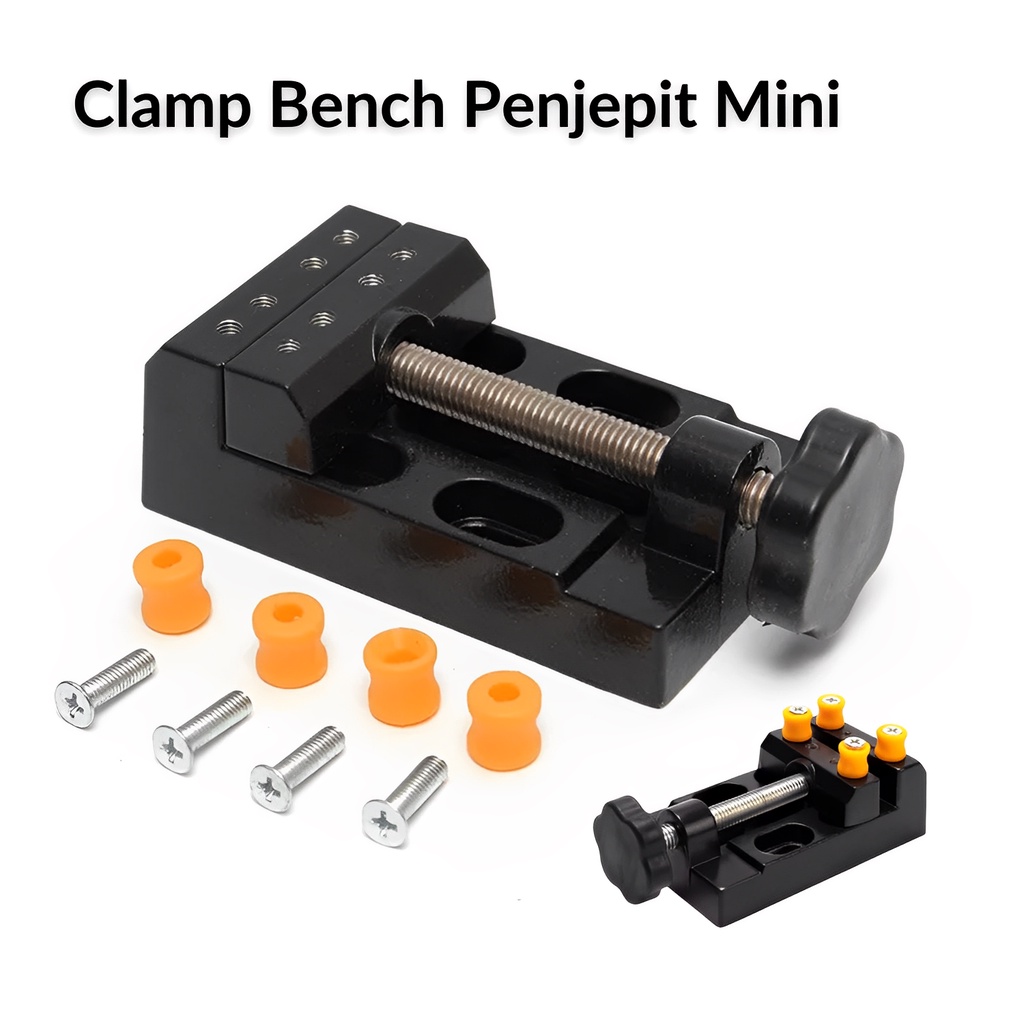 Jual Clamp Penjepit Press DIY PCB Tools Ragum mini Carving bench vise ...
