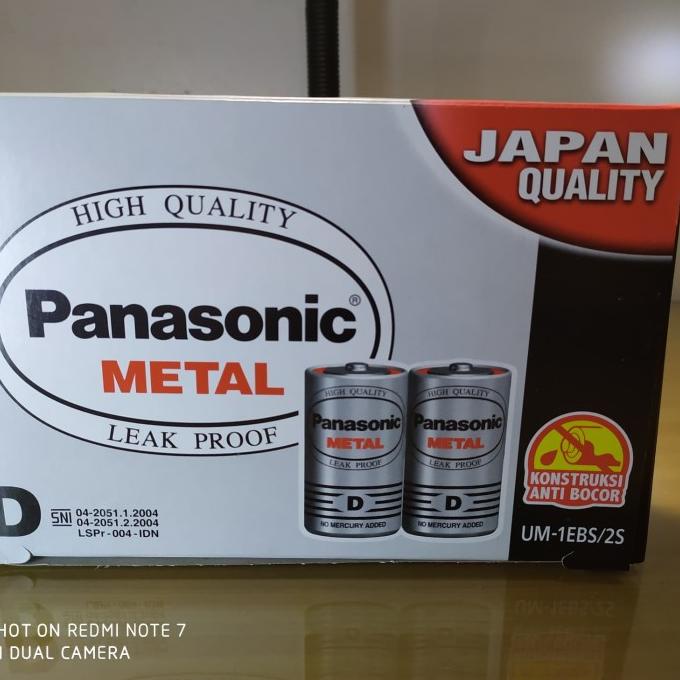 Jual Panasonic Metal Tipe Dbaterai Besar 12 Pcs Shopee Indonesia