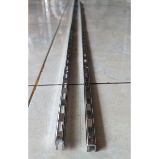 Jual Tiang Besi Bracket Rel Braket Penyangga Besi Rak Dinding | Shopee ...