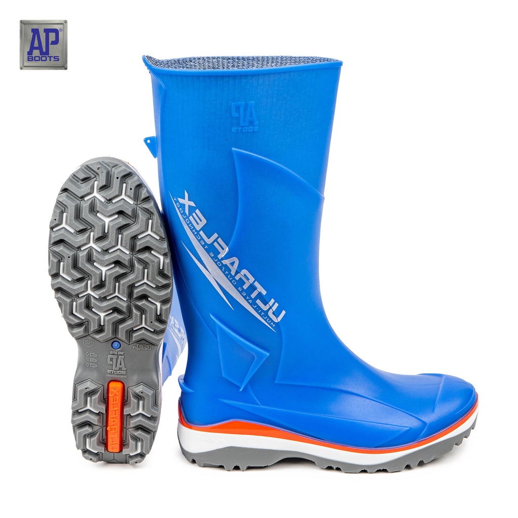 Jual AP Boots 2018 Ultraflex Biru - Sepatu Boot PVC | Shopee Indonesia