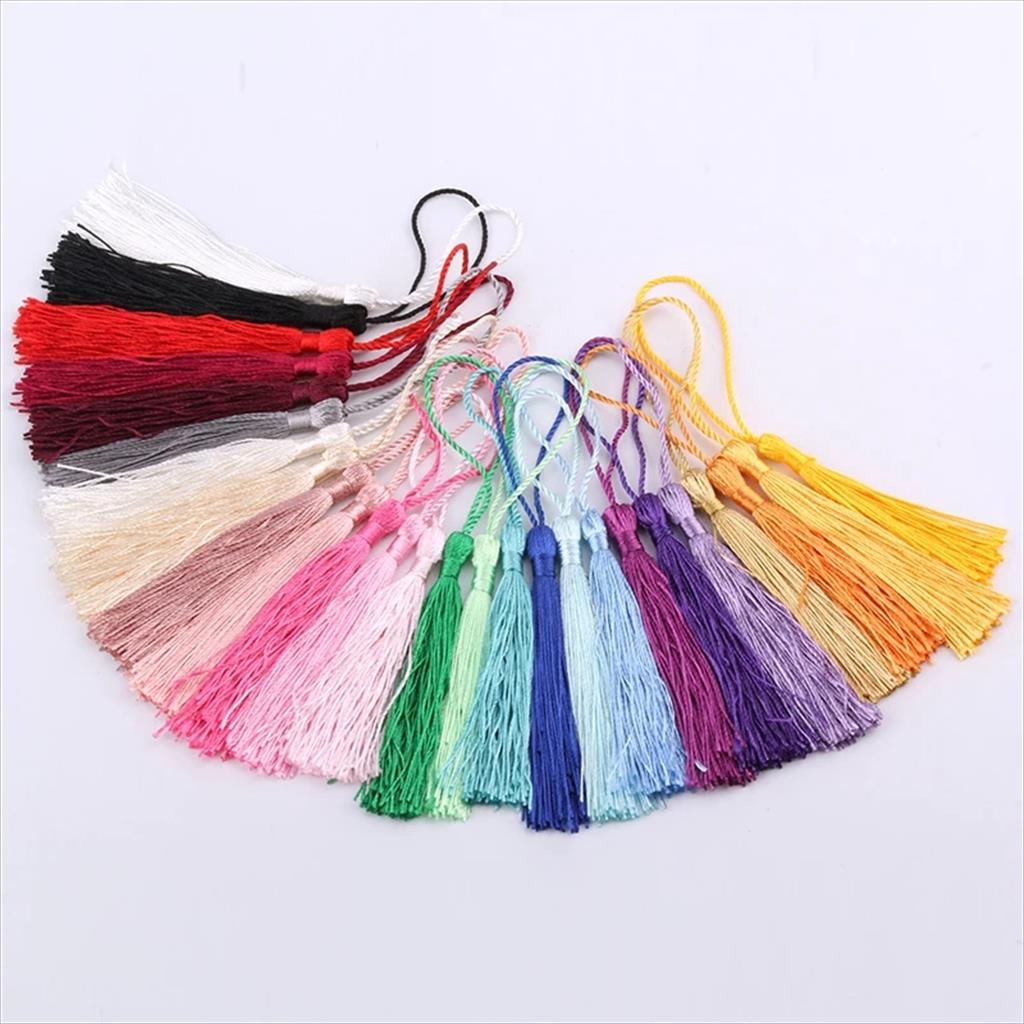 Jual 10 pcs Tasel Rumbai Tassel MIX RANDOM | Shopee Indonesia