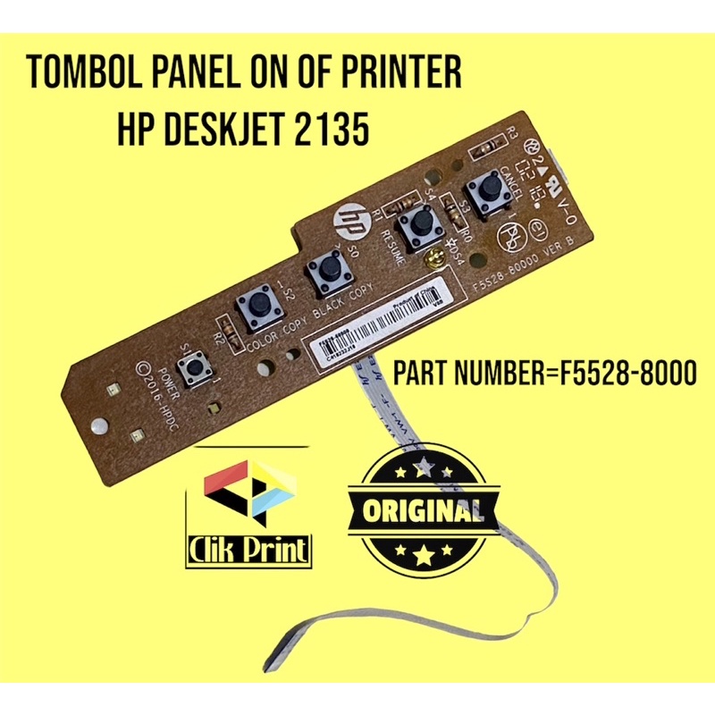 Jual Tombol On OF Panel Printer Hp Deskjet 2135 | Shopee Indonesia