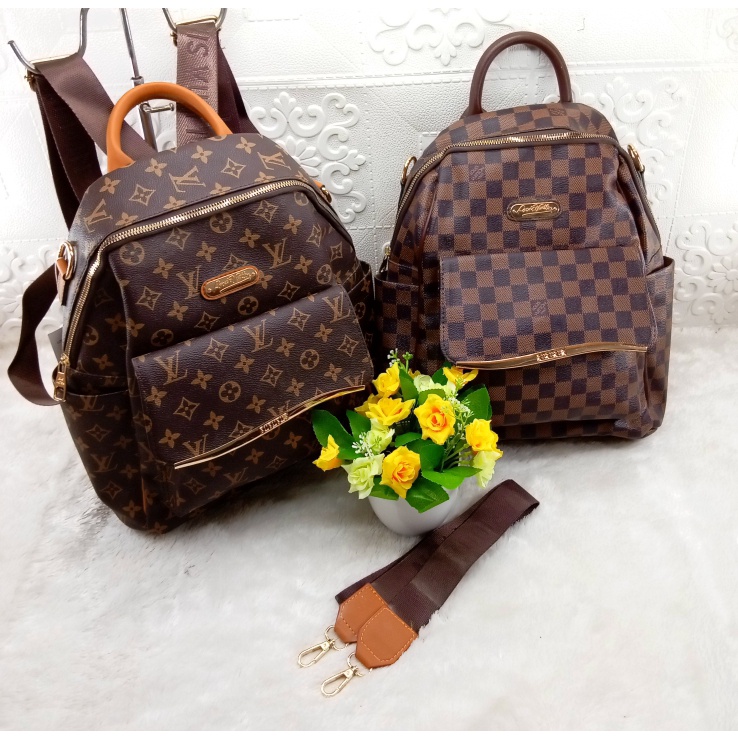 aluna_bag.store - Tas Ransel LV Louis Vuitton Chiasso