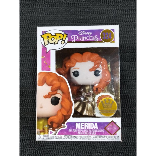 Jual Funko Pop! Disney PRINCESS: MERIDA (With Pin) #324 (Funko Shop ...