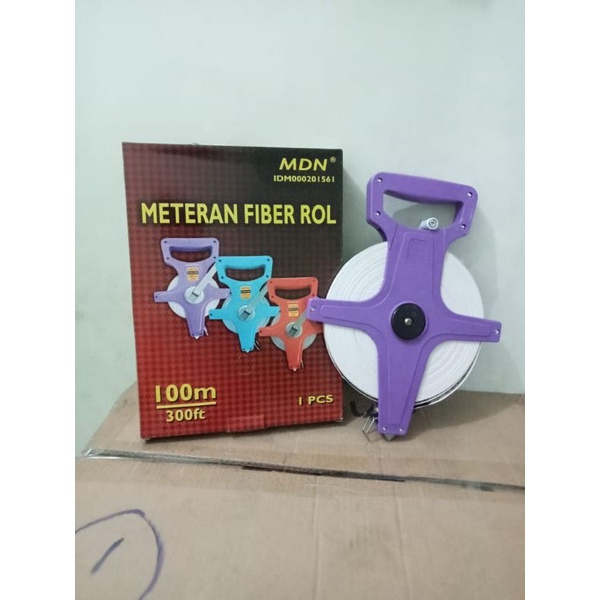 Jual Grosir meteran Fiber 30 Meter 50 Meter 100 Meter / Meteran Tancap ...
