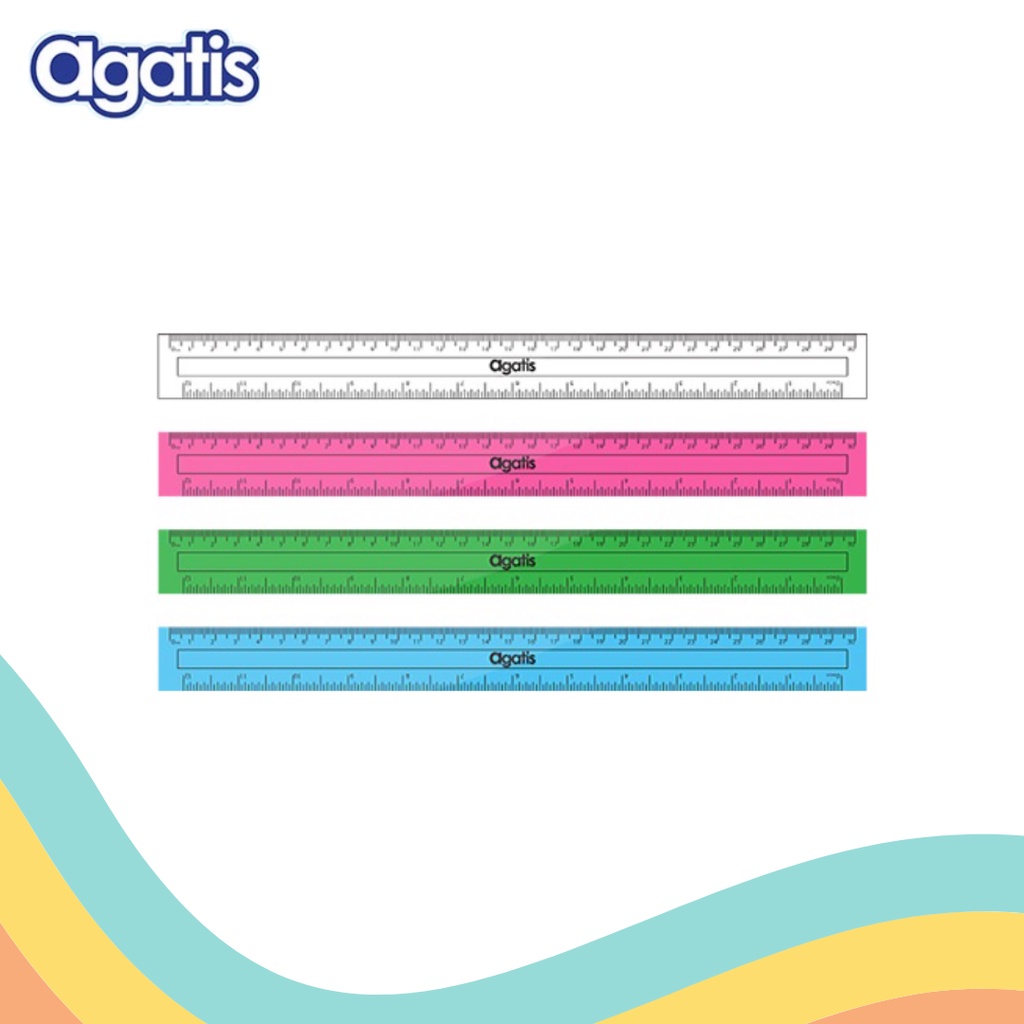 Jual GARISAN 30 CM AGATIS (1 PCS) | Shopee Indonesia