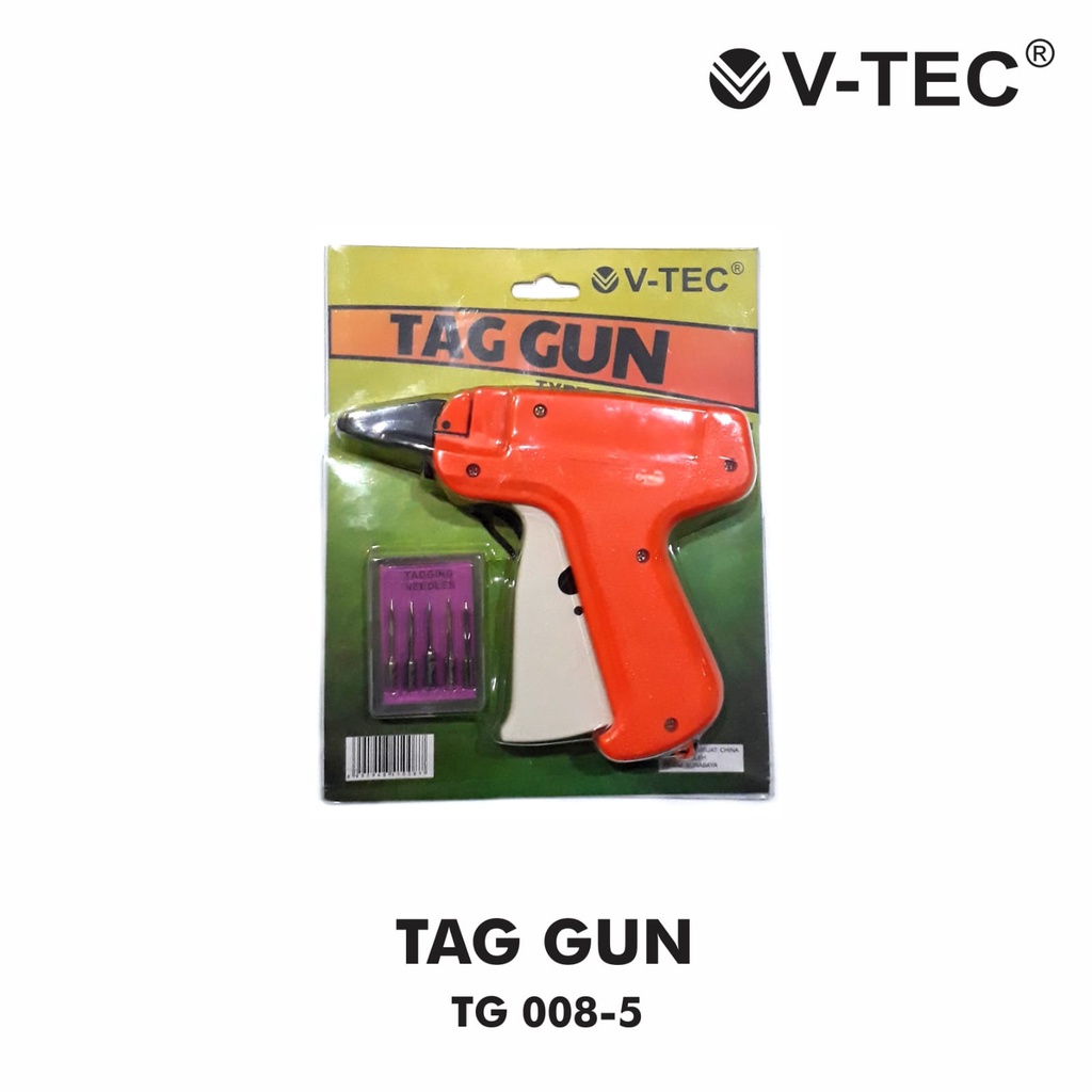 Jual Tagging Gun Set Tag Gun + Refill Jarum VTec TG 0085 Alat