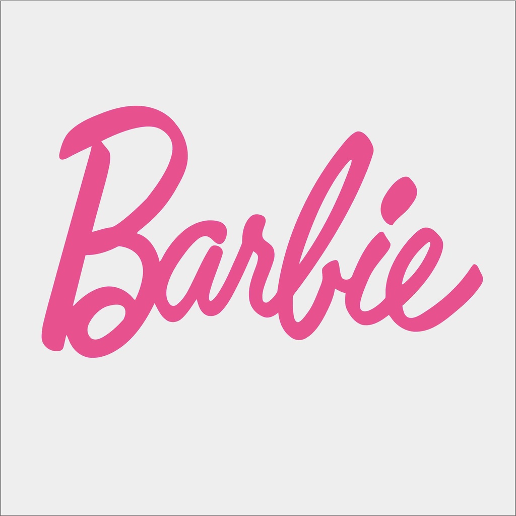 Jual Cutting Sticker - Stiker Barbie 5x2.5cm | Shopee Indonesia